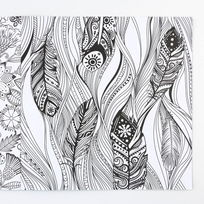 Раскраска - антистресс, альбом «Волшебные узоры» 20 стр. Раскраска - антистресс, альбом «Волшебные узоры» 20 стр.