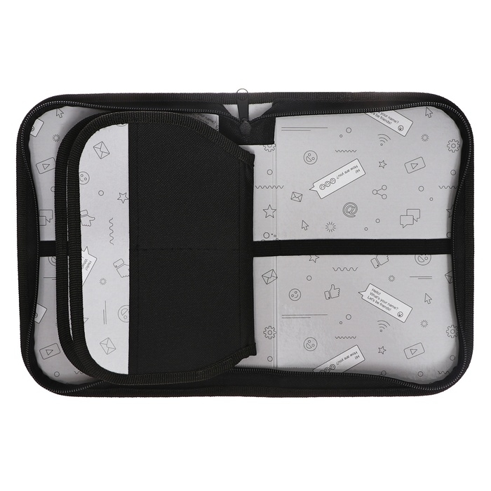 Пенал 3 секции, вкладка внутри, 140 х 210 х 40 мм, тканевый, Calligrata TOP Block  Пенал 3 секции, вкладка внутри, 140 х 210 х 40 мм, тканевый, Calligrata TOP Block "Камуфляж"