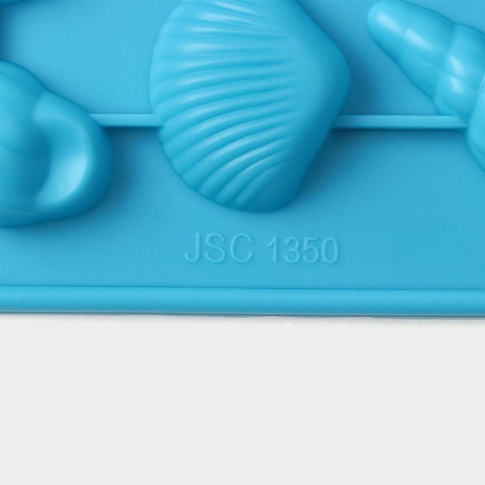 Форма для конфет и шоколада Доляна «Ракушки», силикон, 17,3×17,3 см, 16 ячеек (3,4×2,5 см), цвет МИКС Форма для конфет и шоколада Доляна «Ракушки», силикон, 17,3×17,3 см, 16 ячеек (3,4×2,5 см), цвет МИКС