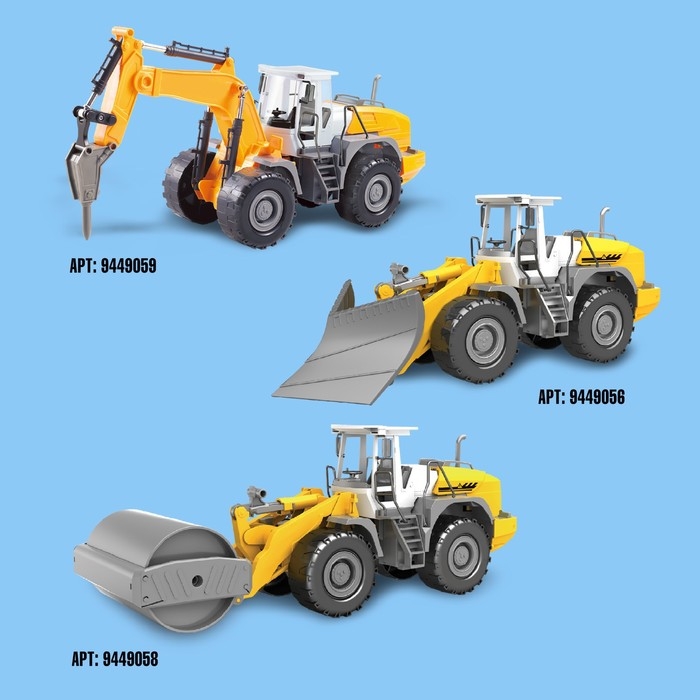 Трактор инерционный «Фермер», подвижные детали Трактор инерционный «Фермер», подвижные детали