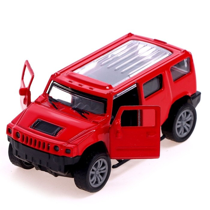 Машина металлическая «Джип», 1:48, инерция, открываются двери, МИКС Машина металлическая «Джип», 1:48, инерция, открываются двери, МИКС