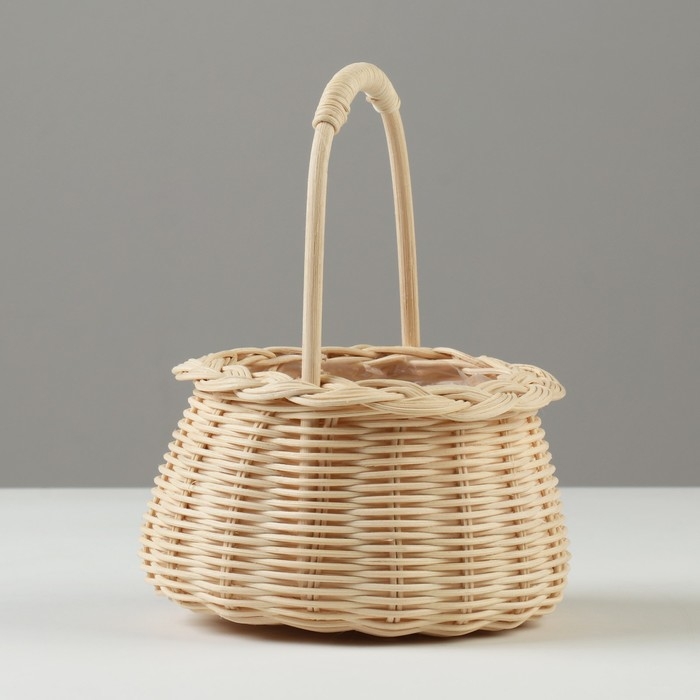 Корзина плетеная, 15,5 x 8/19,5 см, ротанг Корзина плетеная, 15,5 x 8/19,5 см, ротанг