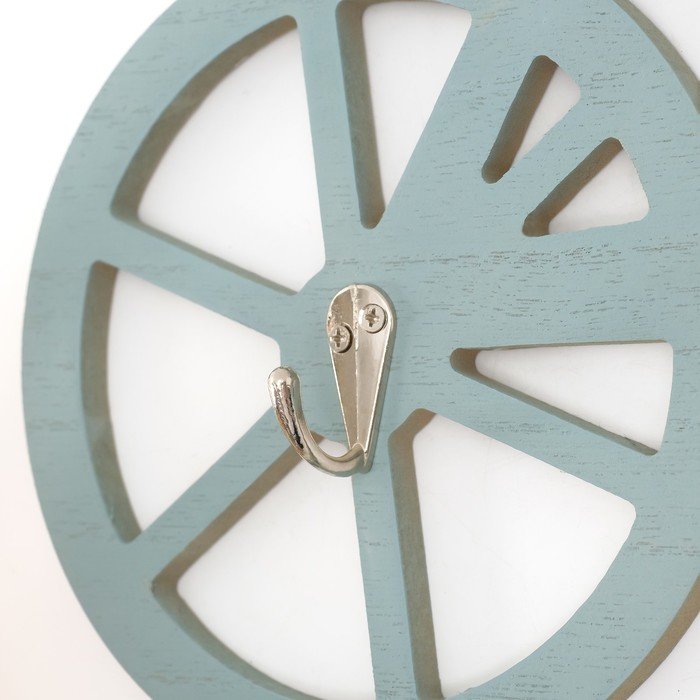 Крючки декоративные дерево Крючки декоративные дерево "Велосипед с букетом цветов" 22х40х3,5 см