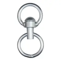 Вертлюг большой с кольцом (длина-9 см, ширина-4.5 см)