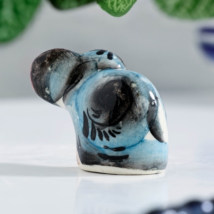 Сувенир Сувенир "Слоник маленький", гжель, цвет