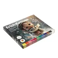 Пластилин 12 цветов ErichKrause Magic Pet, со стеком
