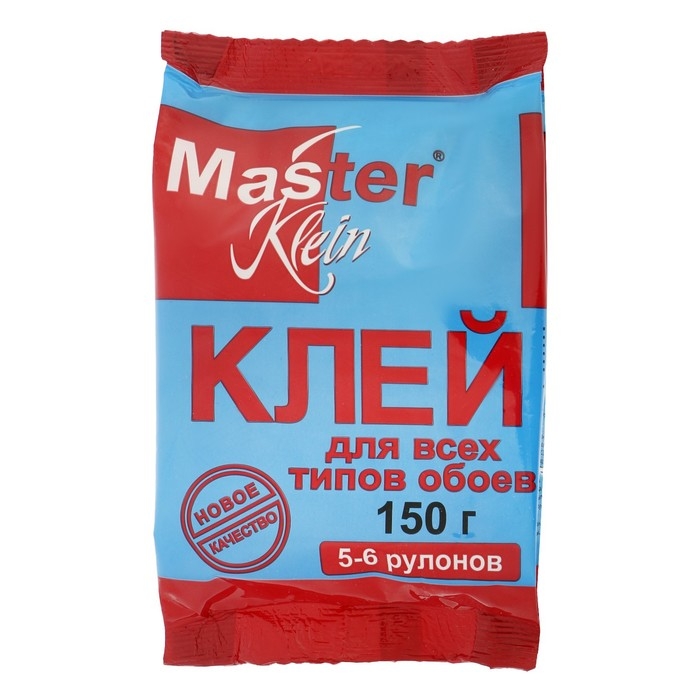 Клей обойный Master Klein, для всех типов обоев, 150 г Клей обойный Master Klein, для всех типов обоев, 150 г