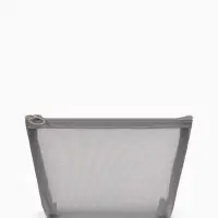 Косметичка дор Сетка 17*6,5*13,5, отд на молнии, серый Косметичка дор Сетка 17*6,5*13,5, отд на молнии, серый