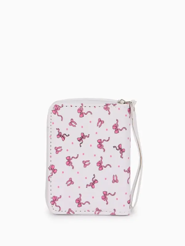 Кошелек жен 07-01-01 Июнь2534 бантики, 12*1,5*9 см, 2 отд+отд/молн, д/карт, белый Кошелек жен 07-01-01 Июнь2534 бантики, 12*1,5*9 см, 2 отд+отд/молн, д/карт, белый