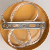 Светильник BayerLux ЭКО &laquo;Кира&raquo;, 1&times;40 Вт, Е27, коричневый, 20&times;20&times;100 см