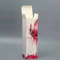 Коробка подарочная складная, упаковка, &laquo;Время пить вино&raquo;, 9&times;32&times;9 см
