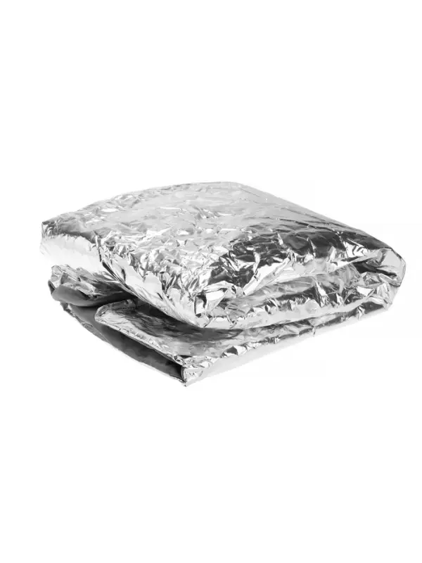 Автоодеяло для двигателя Cartage, 130&times;80 см, фольгированное, чёрное