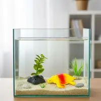 Набор декора для аквариума "Черепаха и трава"