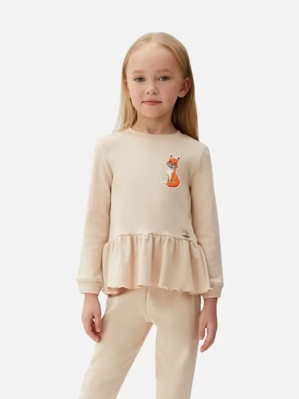 Термоаппликация «Лиса», 7.4×12.3 см, оранжевая Термоаппликация «Лиса», 7.4×12.3 см, оранжевая