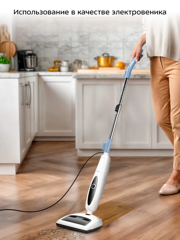 Паровая швабра с электровеником КТ-3912 - 1300 Вт