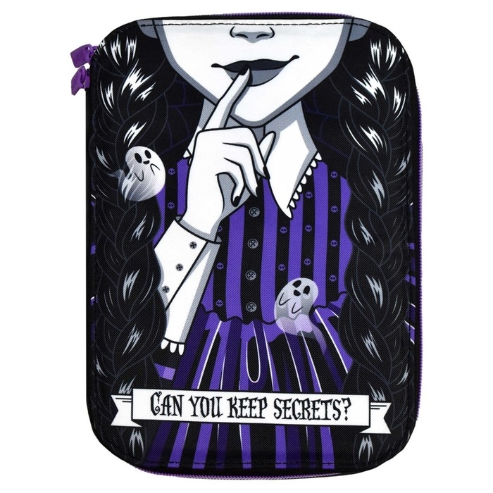 Пенал-футляр мягкий 165 х 235 х 30 мм, текстильный, Феникс Пенал-футляр мягкий 165 х 235 х 30 мм, текстильный, Феникс "Милая готика" 64994