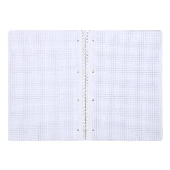 Тетрадь А4, 96 листов в клетку на гребне &laquo;Тропические листья&raquo;, обложка мелованный картон, блок офсет, МИКС