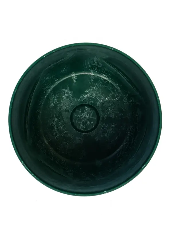 Кашпо со вставкой 1 л d15 см h14см МИКРИТ зеленый слайн