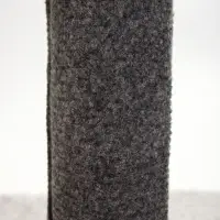 Когтеточка-столбик&laquo;Пижон&raquo;, 30&times;30&times;50 см, с игрушкой бантиком, серый