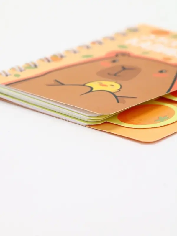 Блокнот с разделителями А7, 40 л Блокнот с разделителями А7, 40 л "Капибара"