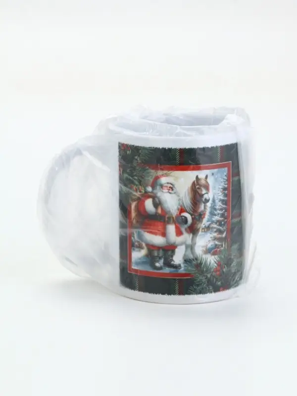 Кружка керамическая новогодняя «Подарки от Санты», 320 мл