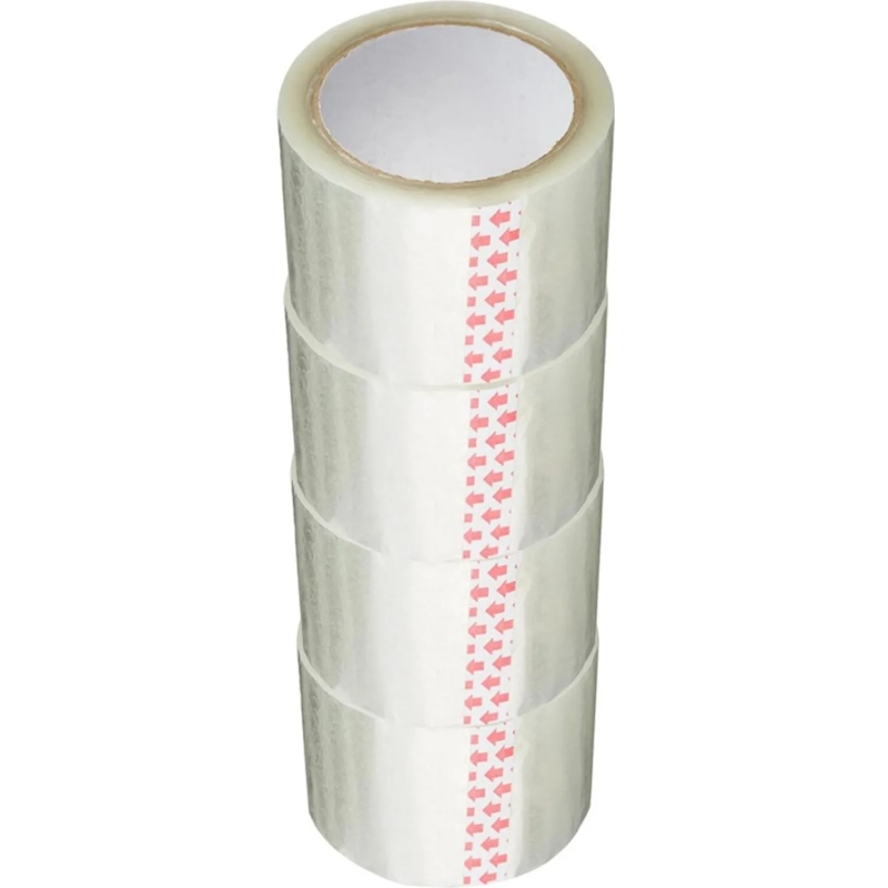 Клейкая лента &nbsp;72мм х66м 38 мкм прозрачны 4 шт/уп