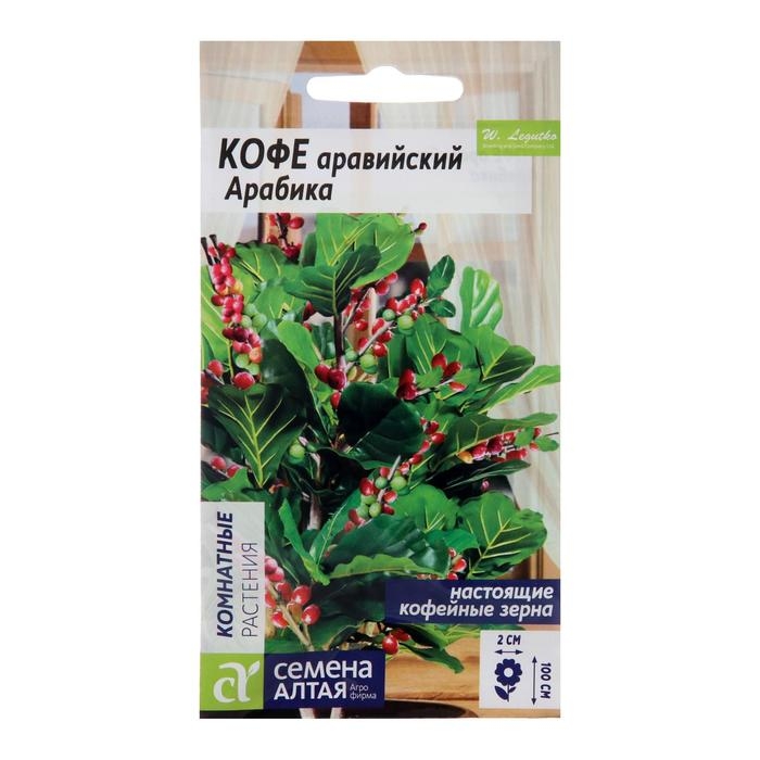 Семена цветов Кофе  Семена цветов Кофе "Арабика ", ц/п,  5 шт.