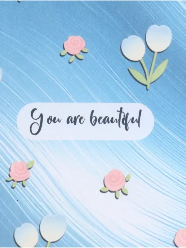 Бумага упаковочная крафт &laquo;Ты прекрасна&raquo;, 50&times;70 см