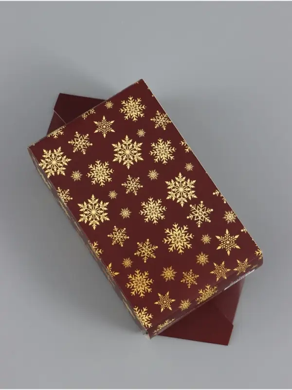 Коробка-конфета, подарочная, самосборная &laquo;С Новым годом!&raquo;, 9.3&times;14.6&times;5.3 см