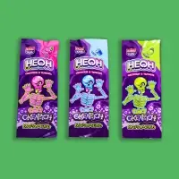 Карамель на неоновой палочке «Неон Скелетон», 10 г