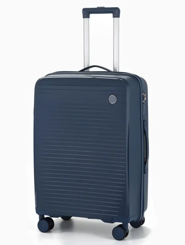 Чемодан на колёсах, 24", кодовый замок, 40&times;24&times;65 см, синий