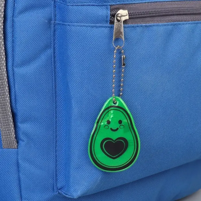 Светоотражающий элемент «Авокадо», двусторонний, 4.1×6 см, зелёный Светоотражающий элемент «Авокадо», двусторонний, 4.1×6 см, зелёный