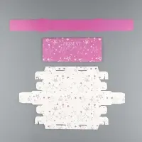 Коробка для конфет, кондитерская упаковка, 5 ячеек, «Present», 5 х 21 х 3.3 см