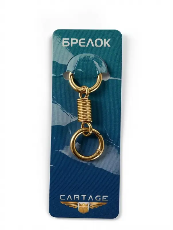 Брелок &laquo;Карабины с пружиной&raquo;, 3&times;8.3 см