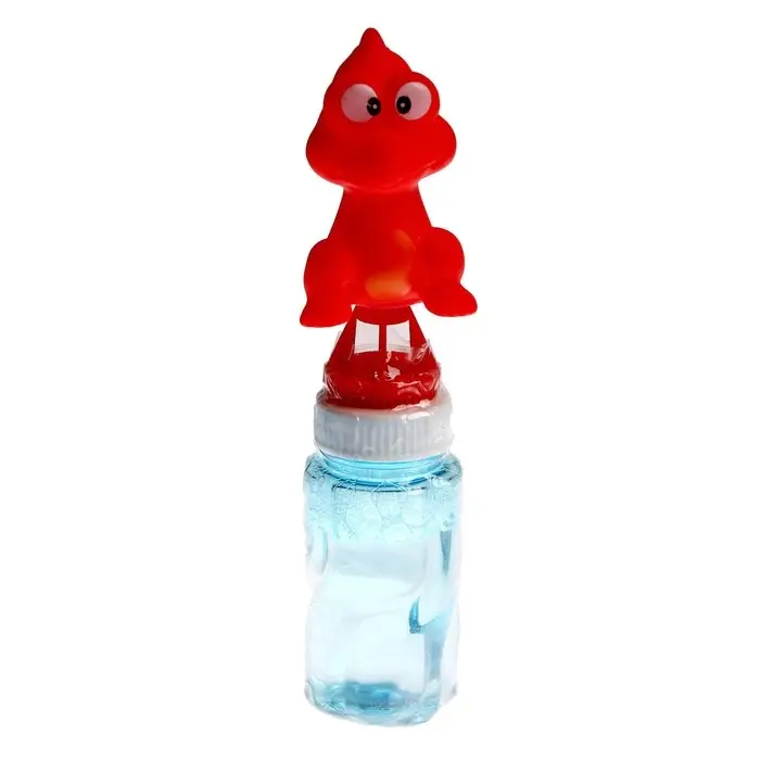 Мини генератор мыльных пузырей «Зверята» 50 мл, МИКС