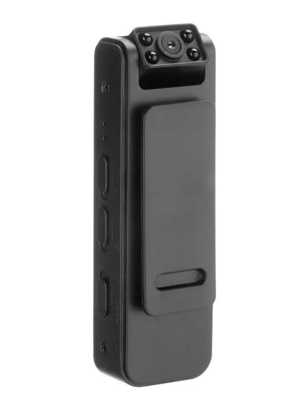 Видеокамера нагрудная CAM-15, 1920&times;1080, Full HD 1080 p, 2 Мп, Bluetooth, микрофон, чёрная