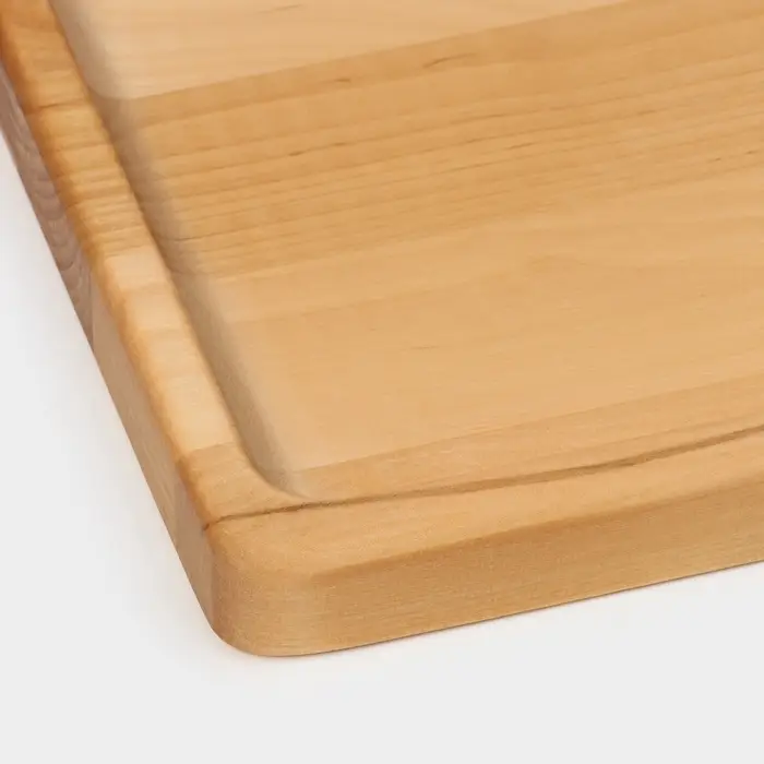 Тарелка Adelica &laquo;Классика&raquo;, 19&times;1.8 см, пропитана минеральным маслом, дерево, берёза