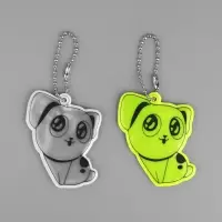 Светоотражающий элемент &laquo;Собачка&raquo;, двусторонний, 5.5&times;4.4 см, МИКС