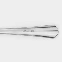 Ложка чайная, длина 14 см, толщина 1.2 мм, цвет серебряный