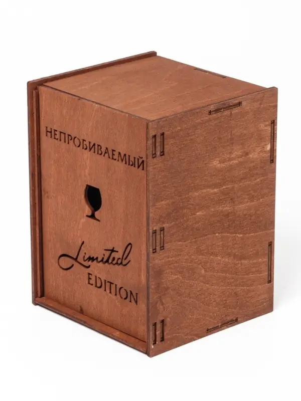 Бокал для коньяка с пулей &laquo;Непробиваемый&raquo;, 395 мл