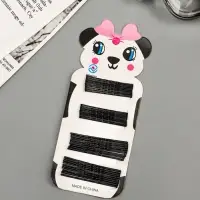 Невидимки для волос &laquo;Фермино&raquo;, 5 см, 6 см, набор 40 шт., чёрные