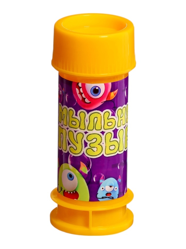 Мыльные пузыри , 35 мл цвет желтый (набор 20шт.)