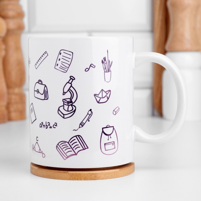 Кружка чайная керамическая Кружка чайная керамическая "Лучший учитель"