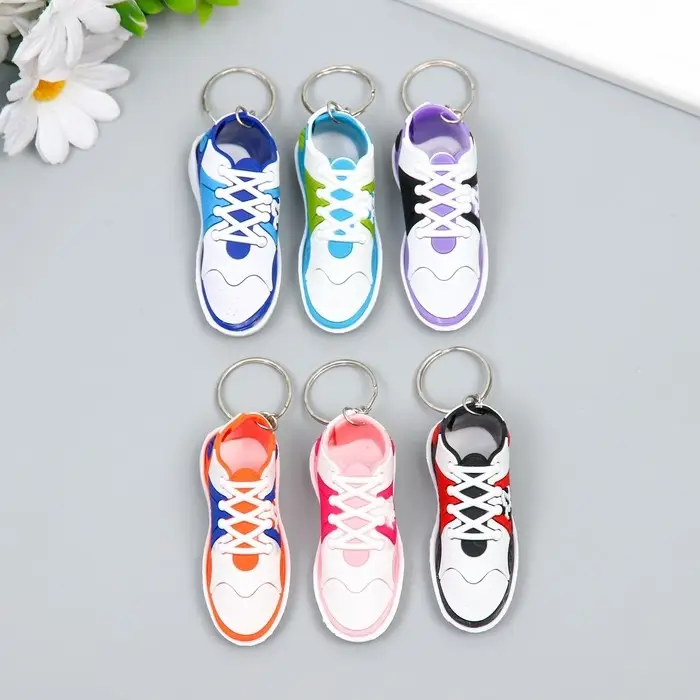 Брелок резина  Брелок резина "Кроссовок " МИКС 3х2,5х7,5 см