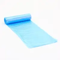 Мешки для мусора 120 л ПНД, толщина 10 мкм, 10 шт. в рулоне, синие