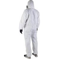 Комбинезон одноразовый (65г/м2)с кап.JetaSafety JPC65 ElementComfort бел рL