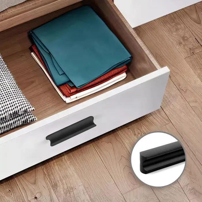 Ручка-скоба CAPPIO RSC022, алюминий, м/о 128 мм, цвет черный Ручка-скоба CAPPIO RSC022, алюминий, м/о 128 мм, цвет черный