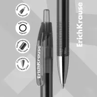 Ручка гелевая автоматическая ErichKrause R=301 Original Gel Matic, узел 0.5 мм, чёрная, для ОГЭ и ЕГЭ