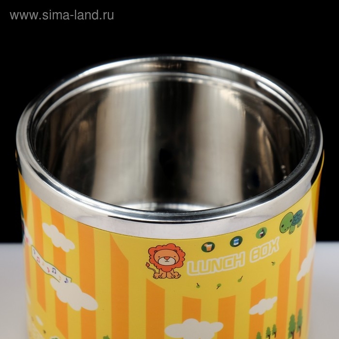 Ланч бокс, контейнер для еды, 630 мл, 11 х 15 см