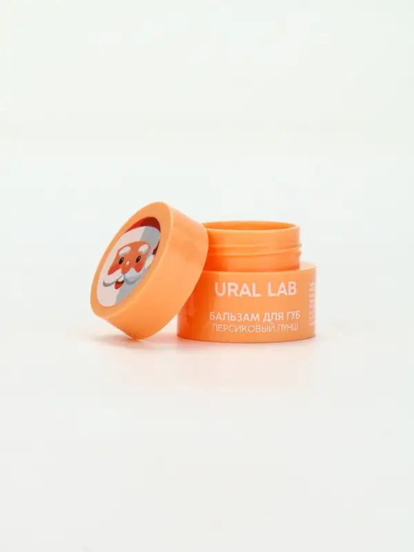 URAL LAB, бальзам для губ, 3 г, персиковый пунш URAL LAB, бальзам для губ, 3 г, персиковый пунш